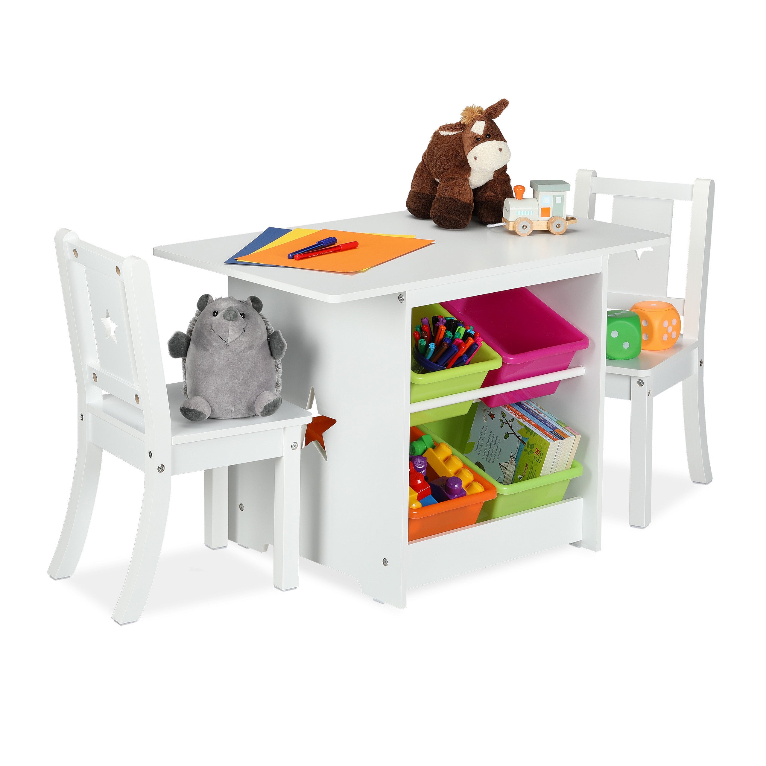 Relaxdays – Set 2 Scatole Portaoggetti In Stoffa Pieghevoli Con Coperchio – 12L L'una – Grigio - 5