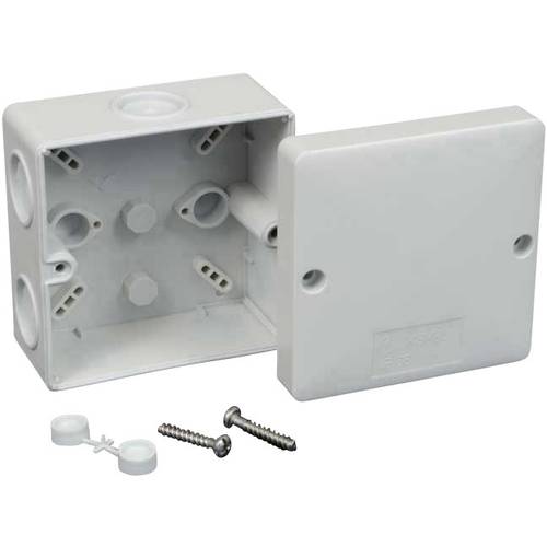 Puszka instalacyjna KSK 100 natynkowa 101x101x63mm bezhalogenowa hermetyczna IP66 szara