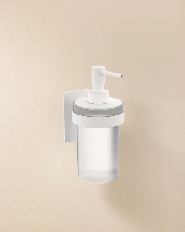 Distributeur de savon mural - Anti-fuite, recharge facile, grande