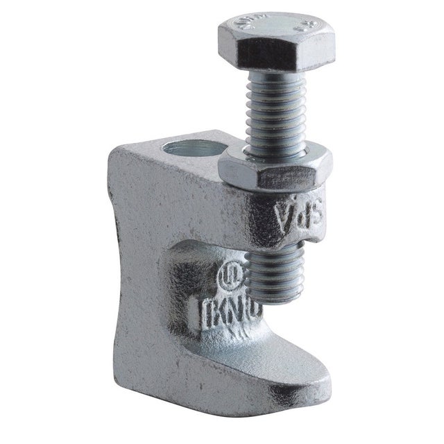 Pince à poutrelle TKL - TKL Ø 9 - Plage de serrage: 0/18 mm -- Filetage (A): Ø 9 - Charge statique max. recommandée (traction axiale) (Nempf.) : 1,2