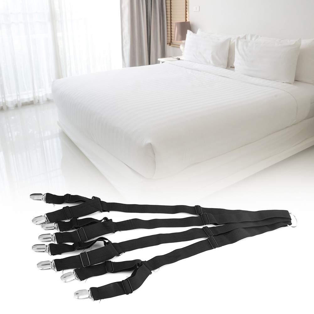 NoNeedle Lot de 16 clips de couette en forme de champignon pour sécuriser la literie – Fixation réglable pour draps et couvertures (rose