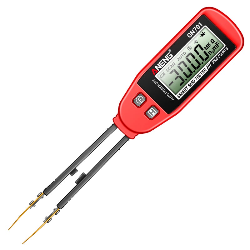 Multimètre portable intelligent GN701, 3000 counts, mesure précise de ...