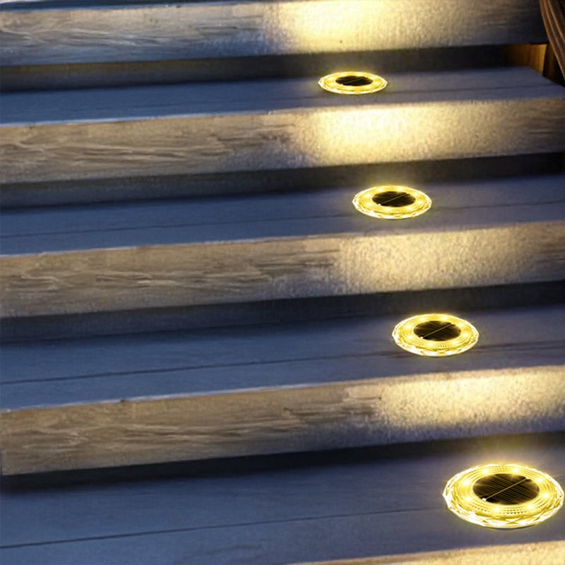 8 luci solari a LED per esterni per vialetti, giardini, prati, patii, cortili, vialetti d'accesso e giardinaggio. - 3