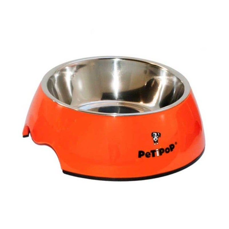 Tigelas para comida e água para cães e gatos, 160 ml, 350 ml ou 700 ml. Tigela de aço inoxidável. Base antiderrapante. - 2