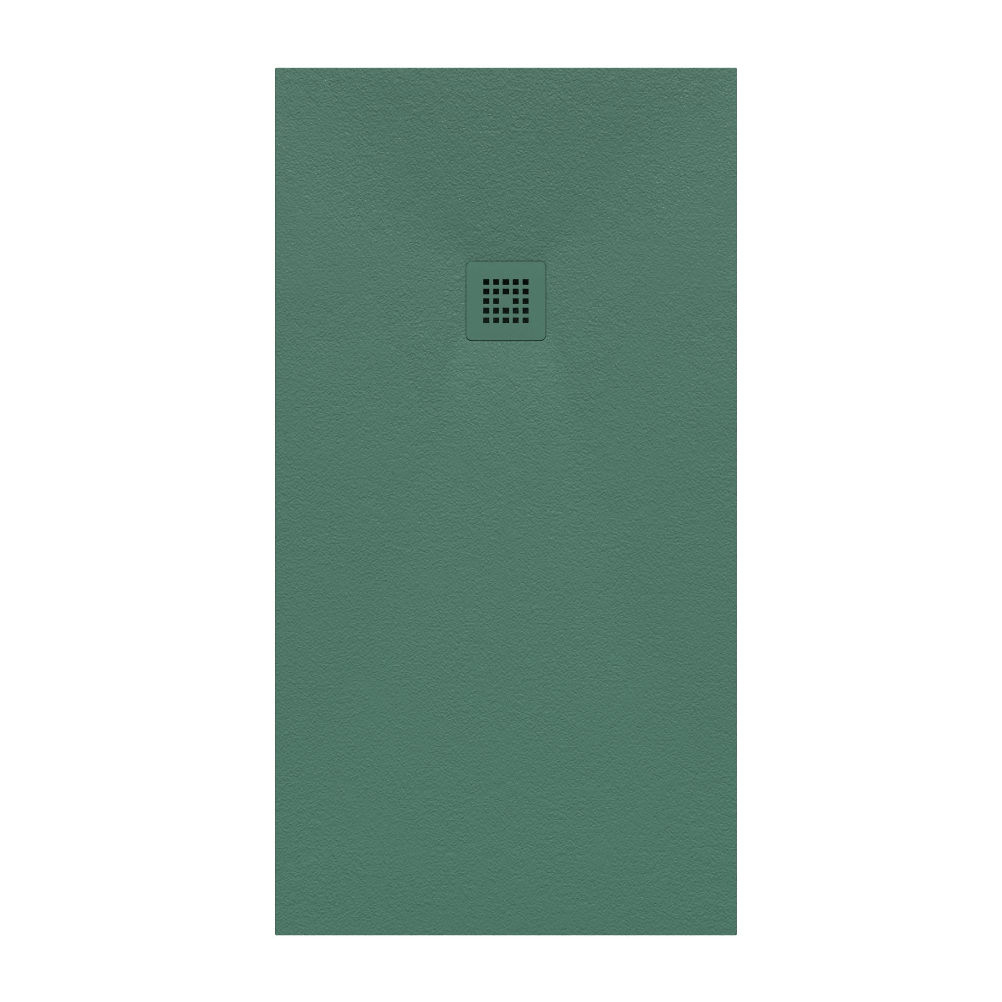 Plato Ducha Resina CLOE Verde Patina RAL 6000 Con Textura Pizarra plato-ducha-resina-cloe-verde-patina-ral-6000-con-textura-pizarra