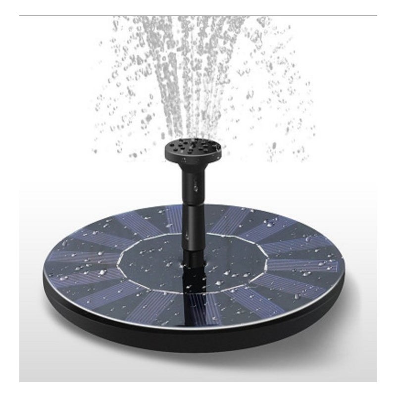 Fontanna pływająca, fontanna ogrodowa, oczko wodne, poidełko dla ptaków, misa ogrodowa, fontanna ogrodowa, 13 cm