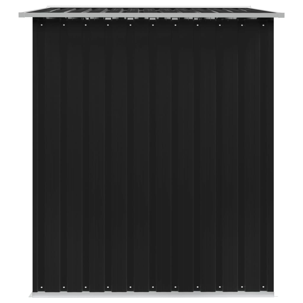 Abri de stockage pour jardin Anthracite Acier 257x205x178 - 4