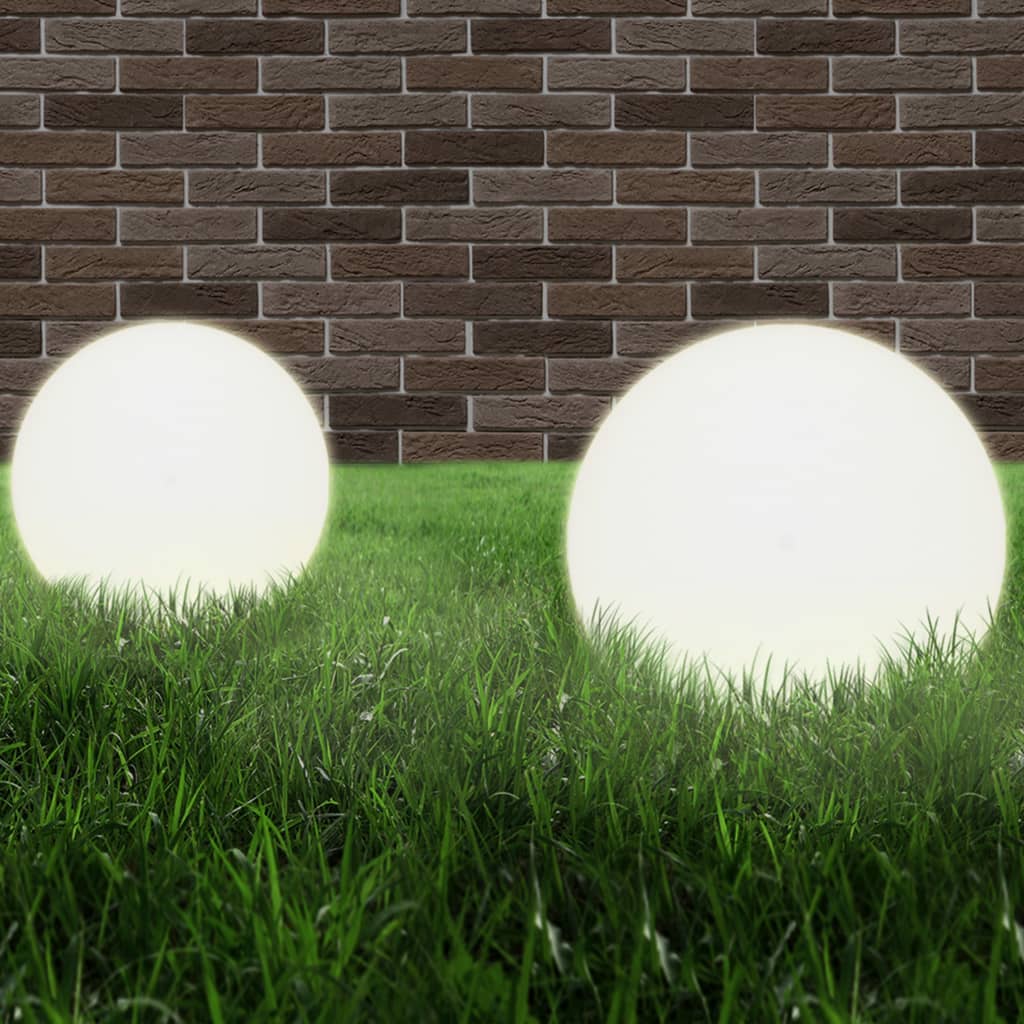 Lampe à LED Sous Forme De Boule Sphérique 50 Cm PMMA, Maison & Jardin