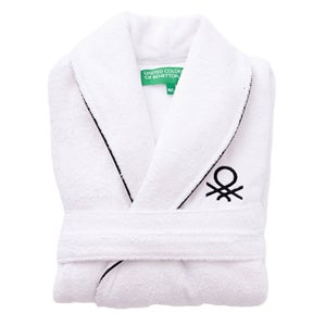 Renato Balestra Albornoz De Microfibra Unisex Adulto, Azul Marino L