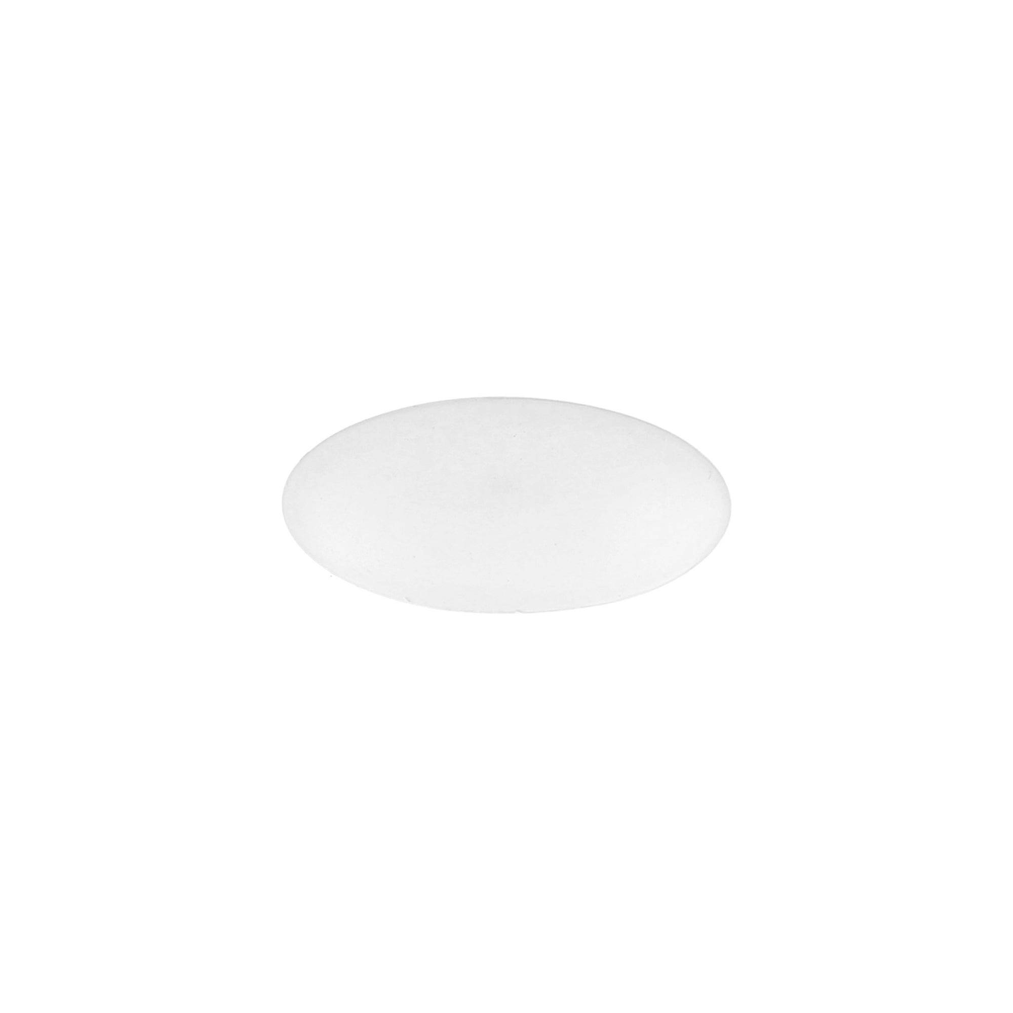 Bouton de meuble | Style contemporain | Fabriqué en Zamac | Finition blanche | Mesures 40*19*24mm | Système de fixation vissé | Comprend des vis M4 | - 3