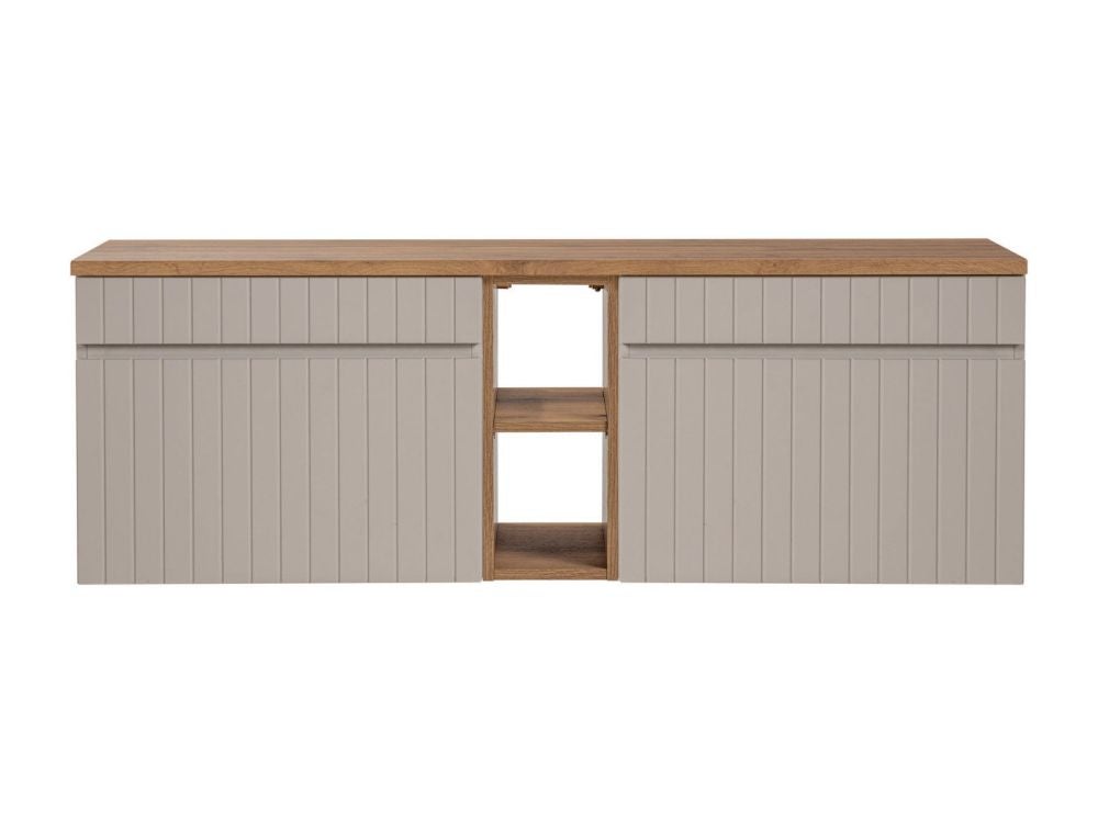 Szafka pod umywalkę nablatową ICONIC CASHMERE 60cm + ICONIC CASHMERE 60cm zestaw z blatem