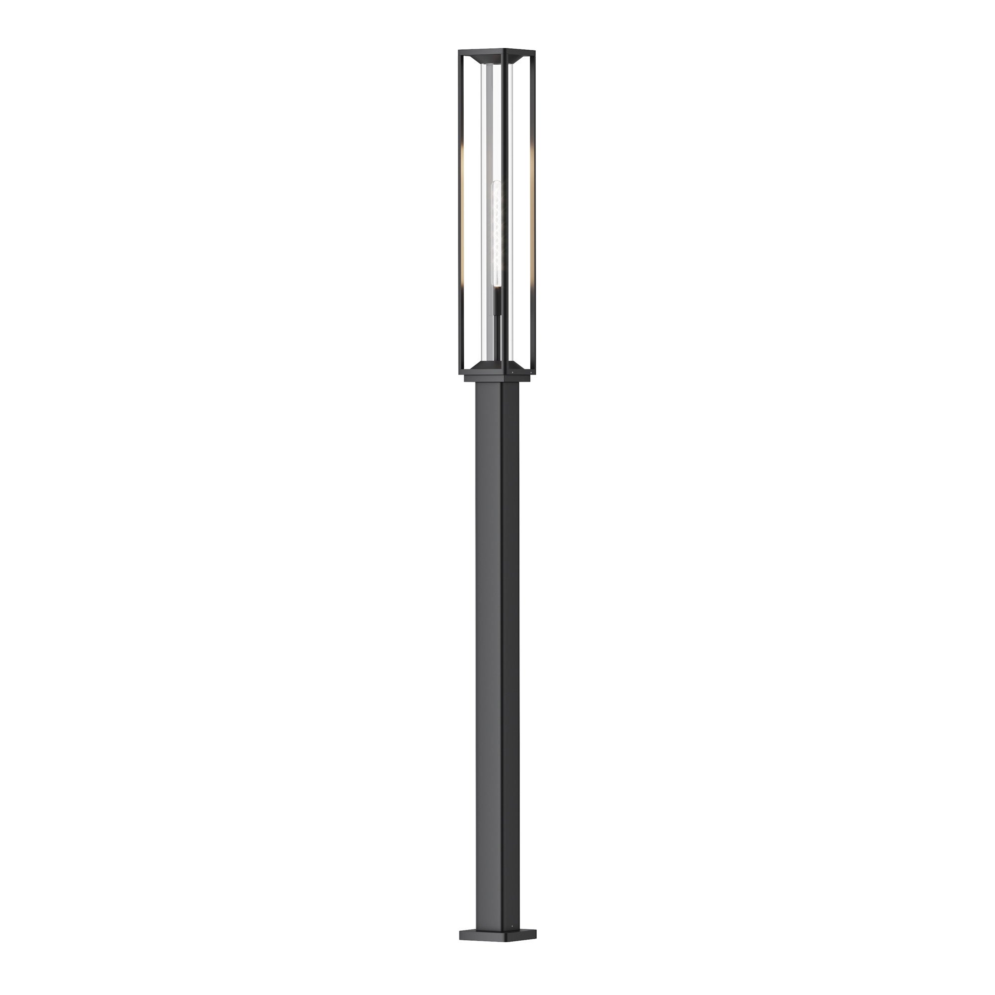 Latarnia ogrodowa Cell grafitowa 1xE27x15W IP54 wym: 220 x 14,5 x 14,5 cm aluminium Maytoni