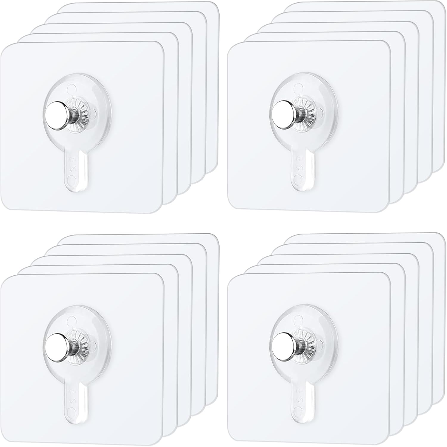 Set de 20 de cârlige adezive pentru tablouri fără găurire, cârlig transparent adeziv pentru tablouri 20buc