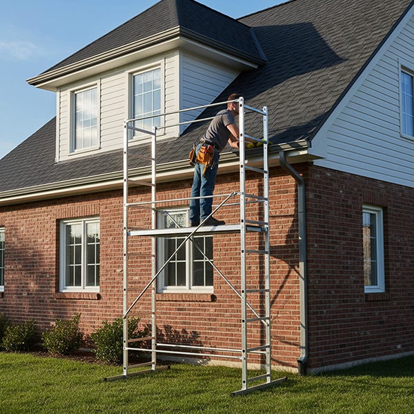 Echafaudage domestique: Hauteur de travail max 3.78m - 203702 - 5