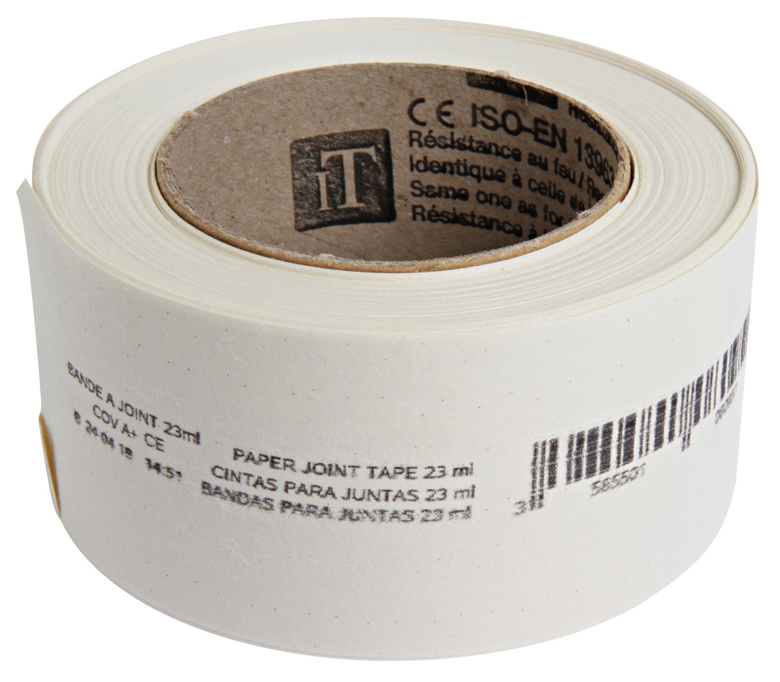 Bande joint papier kraft Semin pour réaliser les joints des plaques de plâtre en association avec un enduit - 23 m sous blister - 4