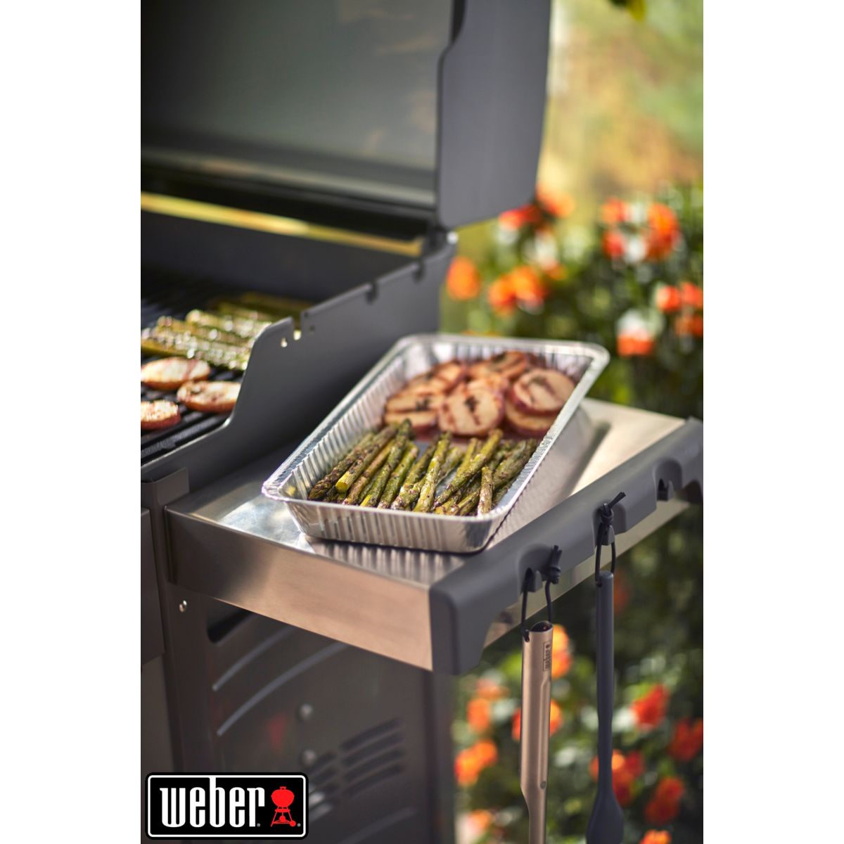 Weber vaschette in alluminio per barbecue a carbone ø 57 cm - 5