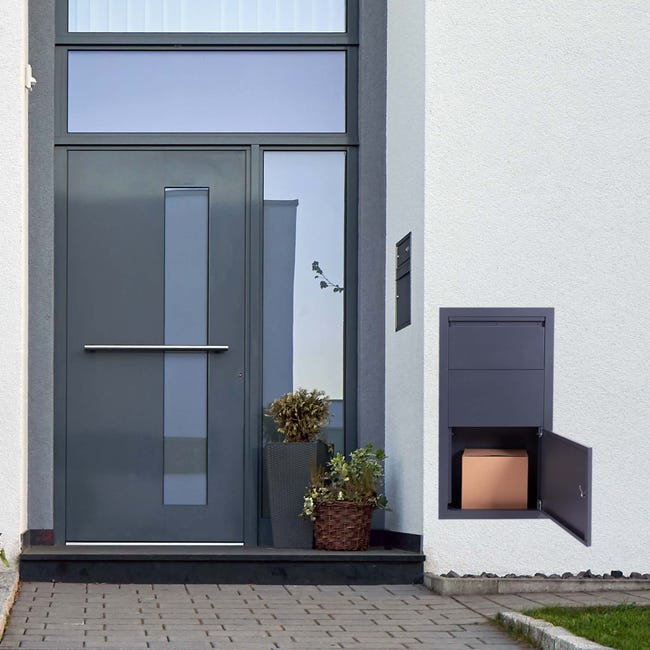 Buzón Para Paquetes Buzones Empotrados Exterior Buzón Para