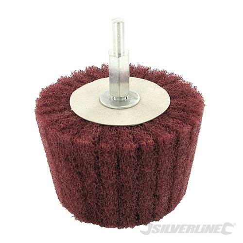 Meule à Satiner 100 Mm Vlies Fine Osborn - Disque Abrasif Non Tissé Pour Finition Mate