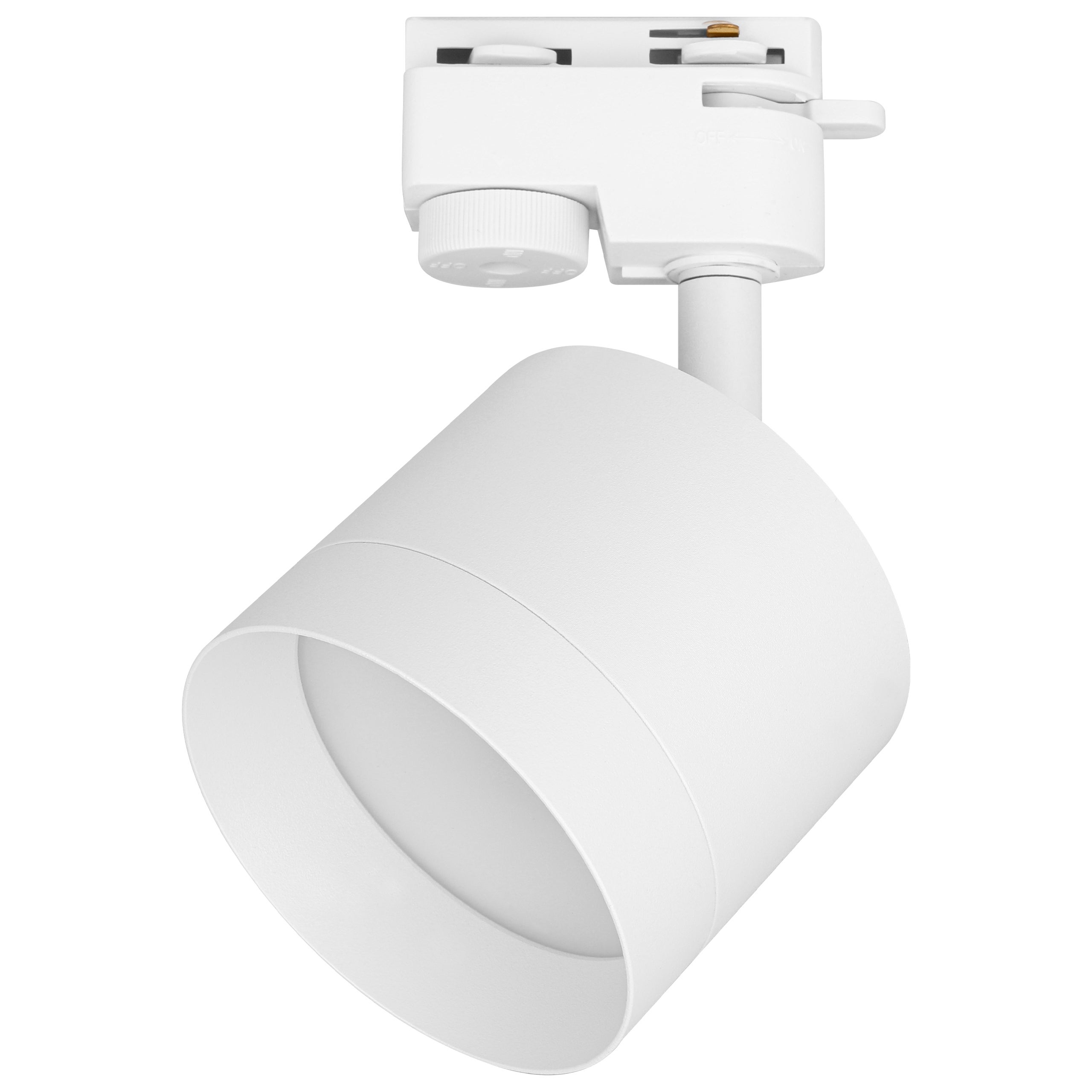 Reflektor na szynę GX53 LED 1-fazowy Vero IP20 oprawa lampa spot ruchomy biały MasterLED