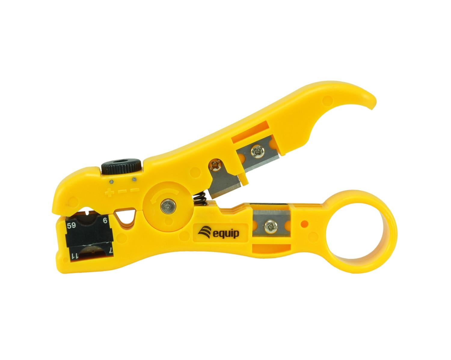 Equip 12941107101 Crimpadora Herramienta Pelacables Amarillo , Leroy Merlin