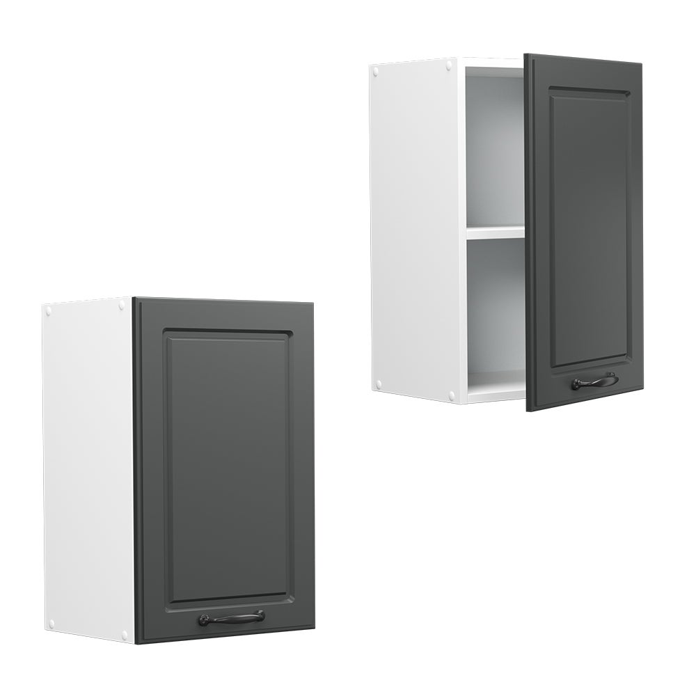 Vicco Elément haut de cuisine R-Line, Anthracite campagne, 40cm - 5