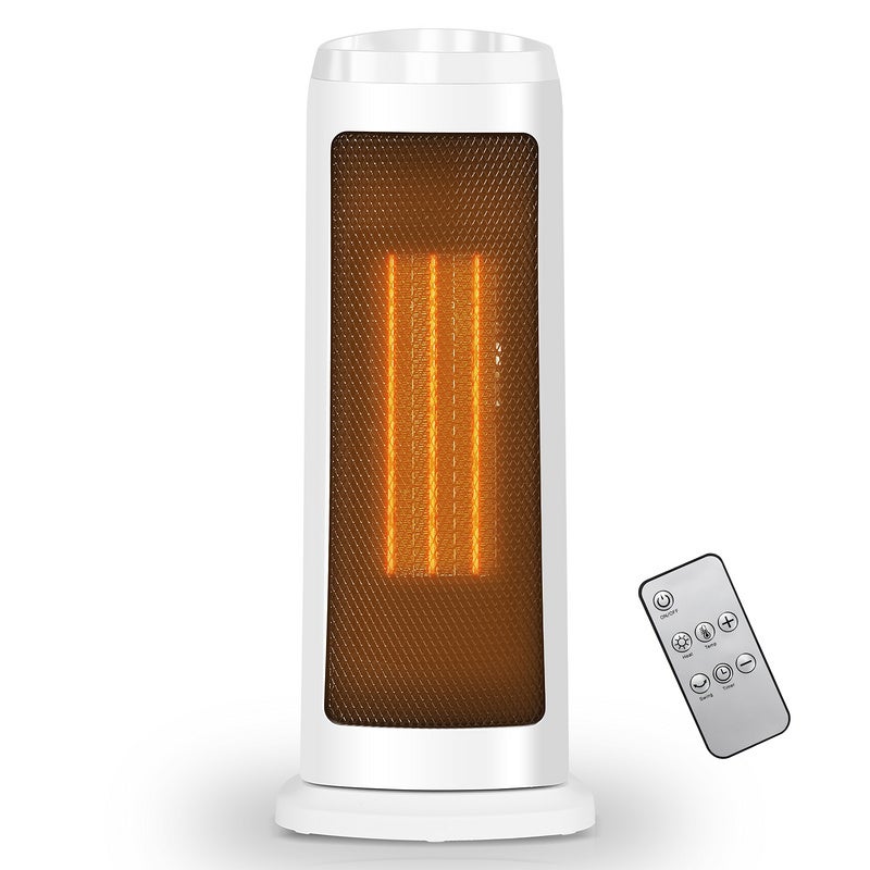 Radiador Eléctrico Euterma 12 Elementos 2000w + Termostato Color Blanco