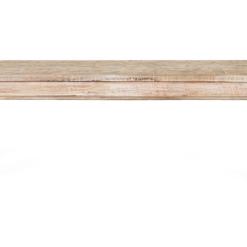 Stół do żłóbka z masywnego drewna manguier 200 cm