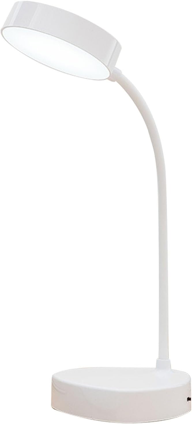 Mała, regulowana lampka biurkowa LED do pielęgnacji oczu, z przełącznikiem dotykowym, płynnym przyciemnianiem, minimalistyczna, ładowana przez USB, la