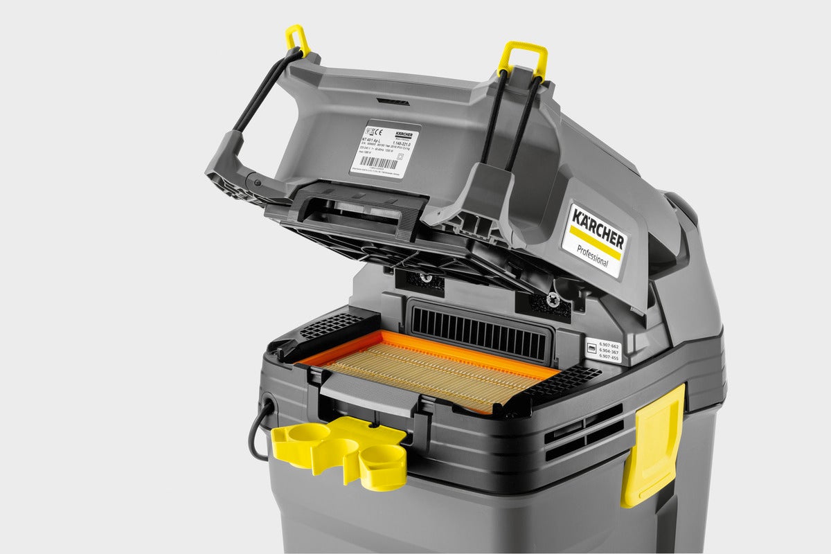 Aspirateur de chantier eau et poussières professionnel Karcher NT 40/1 Ap L, 27,3 kPa, 40 l - 2