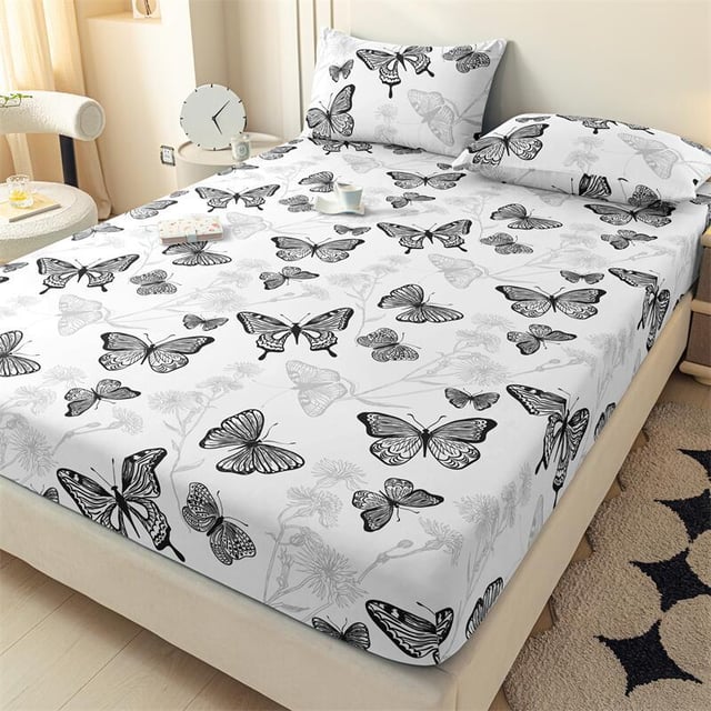 Drap-housse 140 x 200 x 30 cm – Drap de lit en microfibre de qualité supérieure – Ultra-doux, pour une expérience hôtelière luxueuse – Poches pro