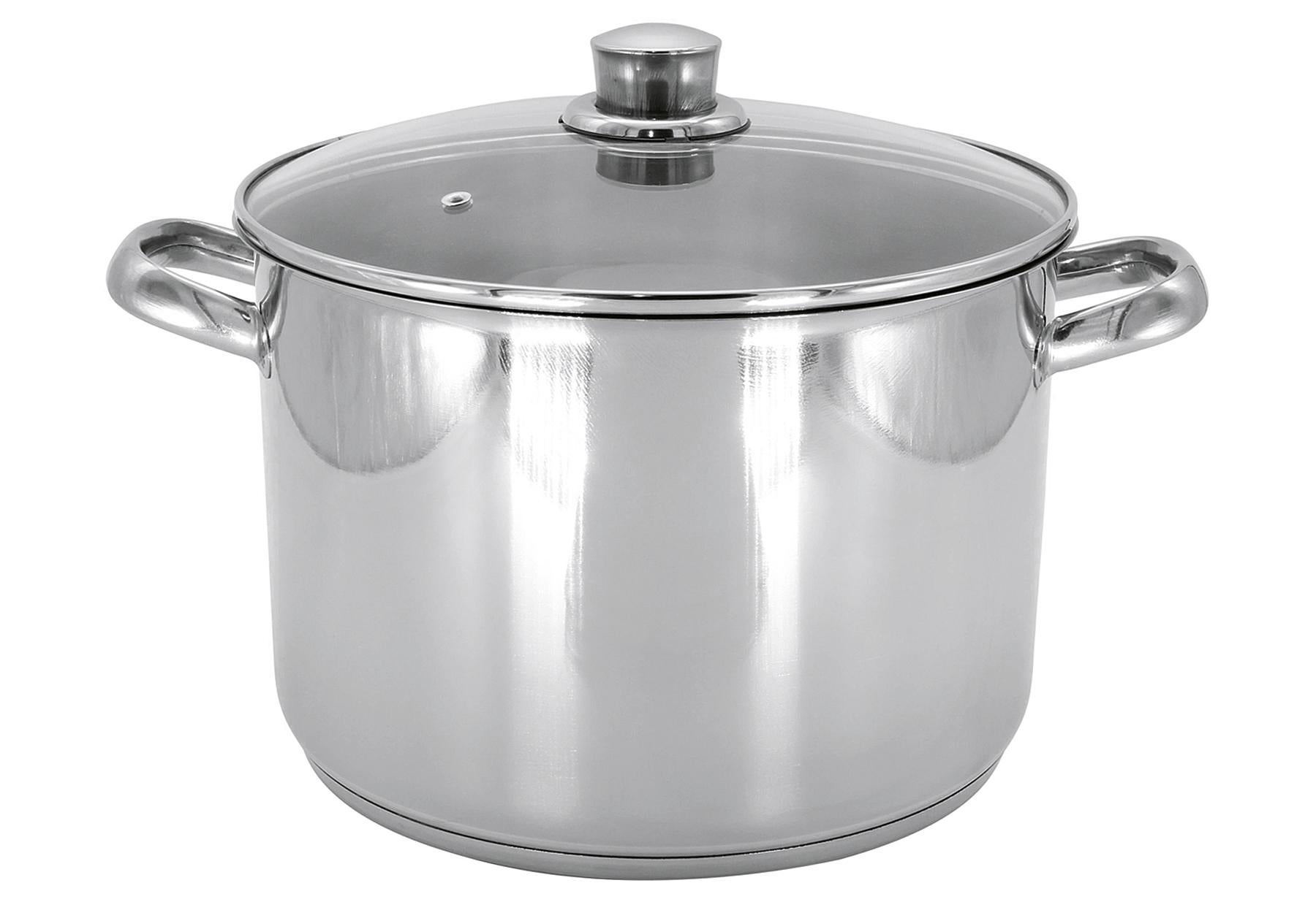 Pentolino Kr&uuml;ger 14 Cm In Acciaio Inox - 0,8 Litri Con Manico