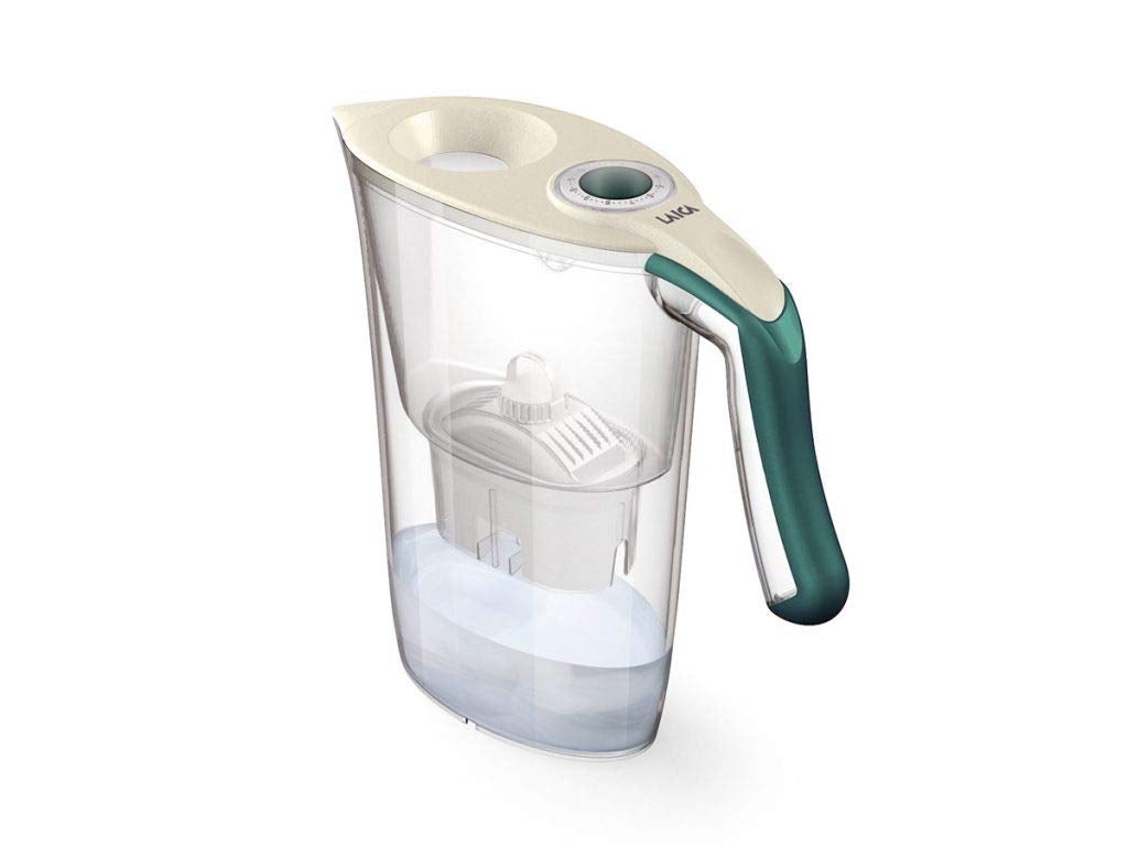 LITTLE BALANCE 8593 Caraffa Filtrante Oceano + 1 Filtro Riduce Microplastiche Cloro Calcare E Altre Impurita 2 8 L Flusso Ultra Veloce Plastica 86475108