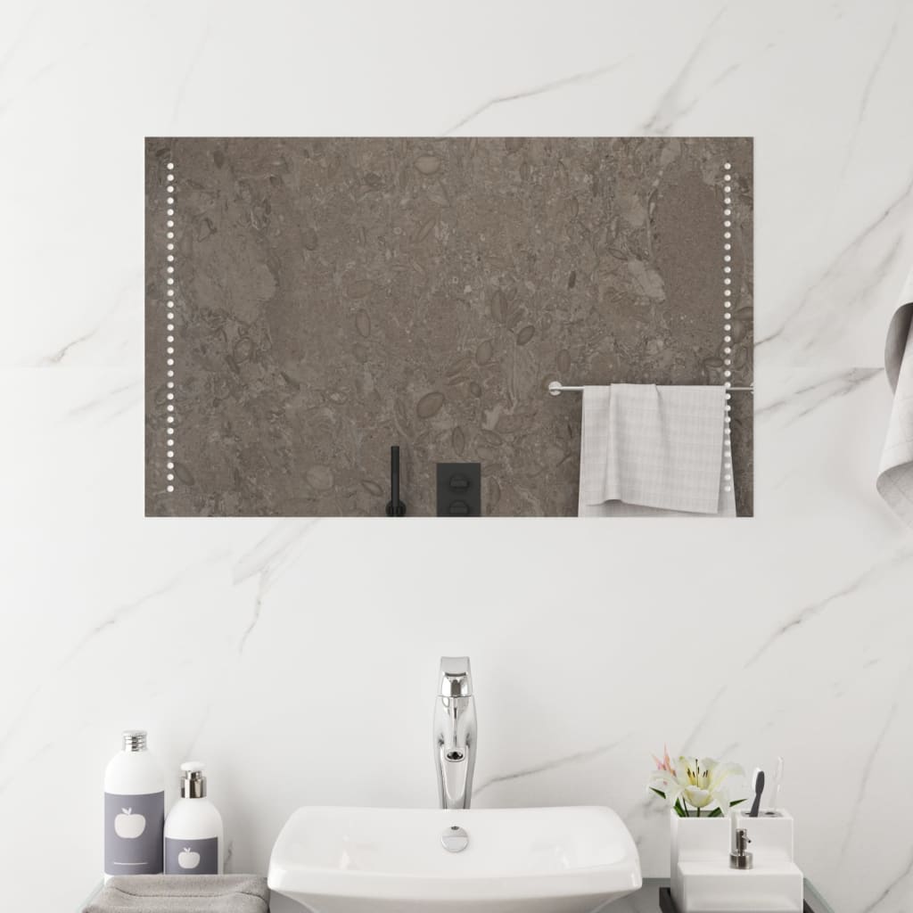 Maison Exclusive - SpeccMaison Exclusive - o da Bagno con Luci LED 80x50 cm - 3