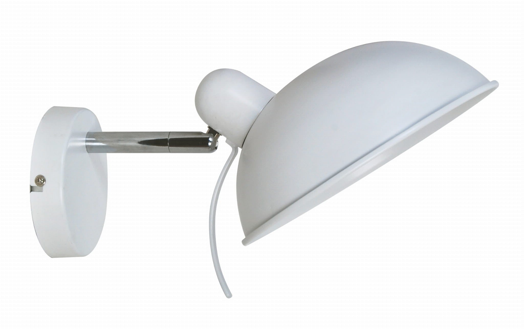 Kinkiet ścienny Durio biały 1xE14x40W wym: 14 x 21 x 30 cm metal IP20 Candellux