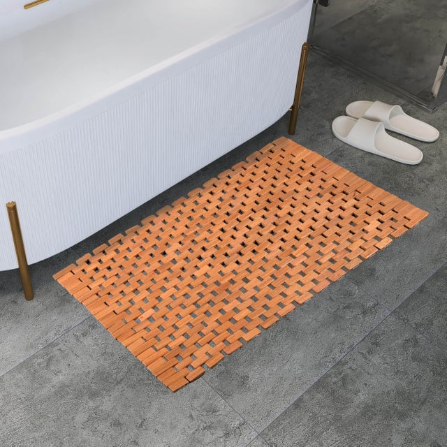 Scendibagno Betz 50x70 Cm 100% Cotone – Tappeto Doccia DELUXE Qualità 680 G/m² Colore Mocca - 4