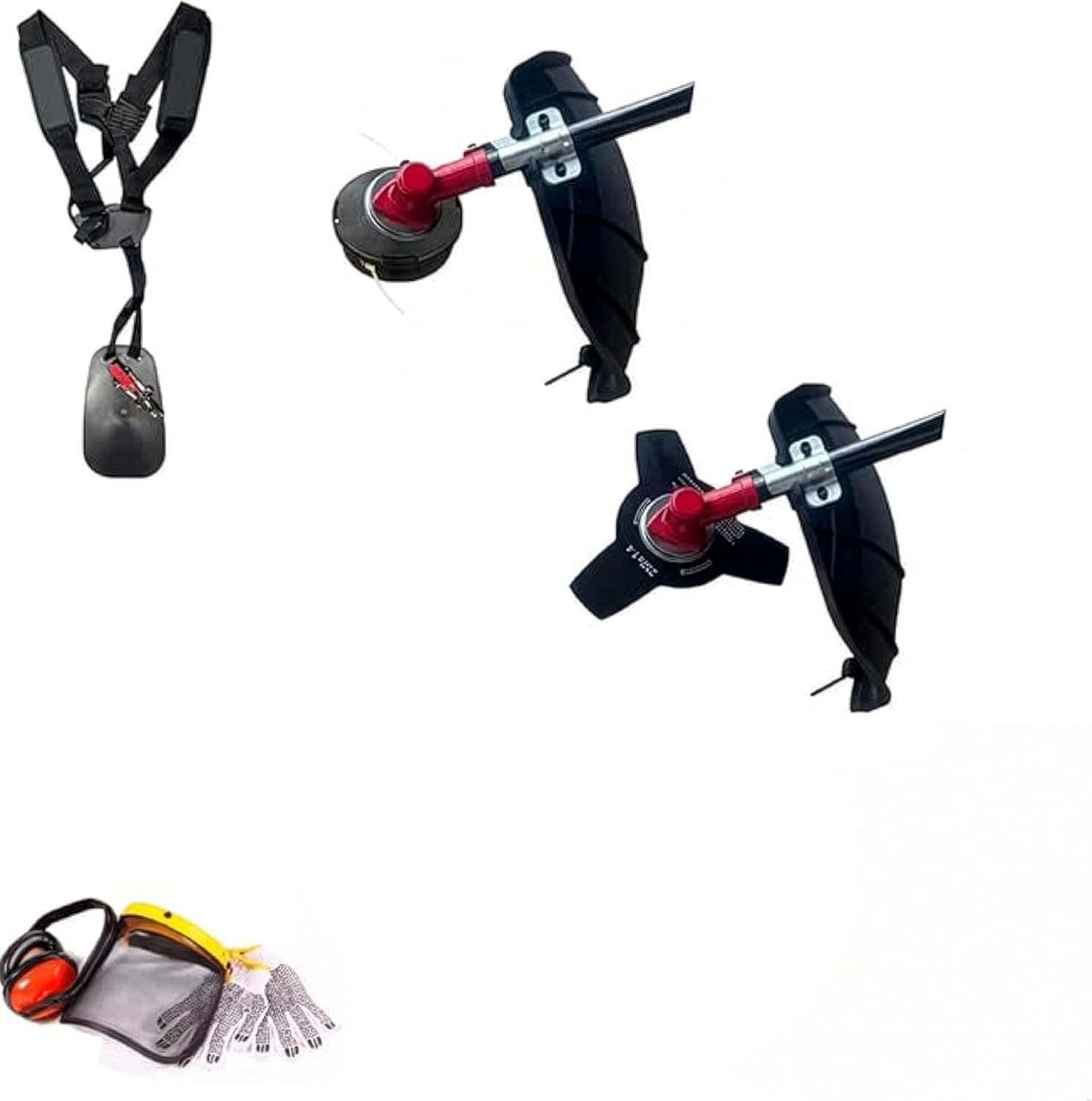 Roçadora a gasolina Synergy 2 em 1 Motor 65cc 4,9hp 2T com disco, cabeça automática e arnês - 2