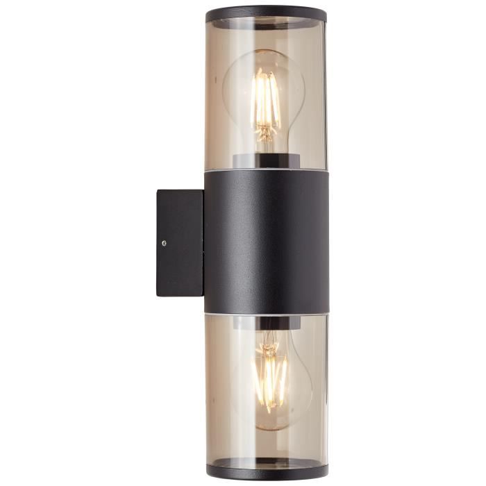Kinkiet zewnętrzny BRILLIANT SERGIORO Aluminium IP44 czarny matowy - 5