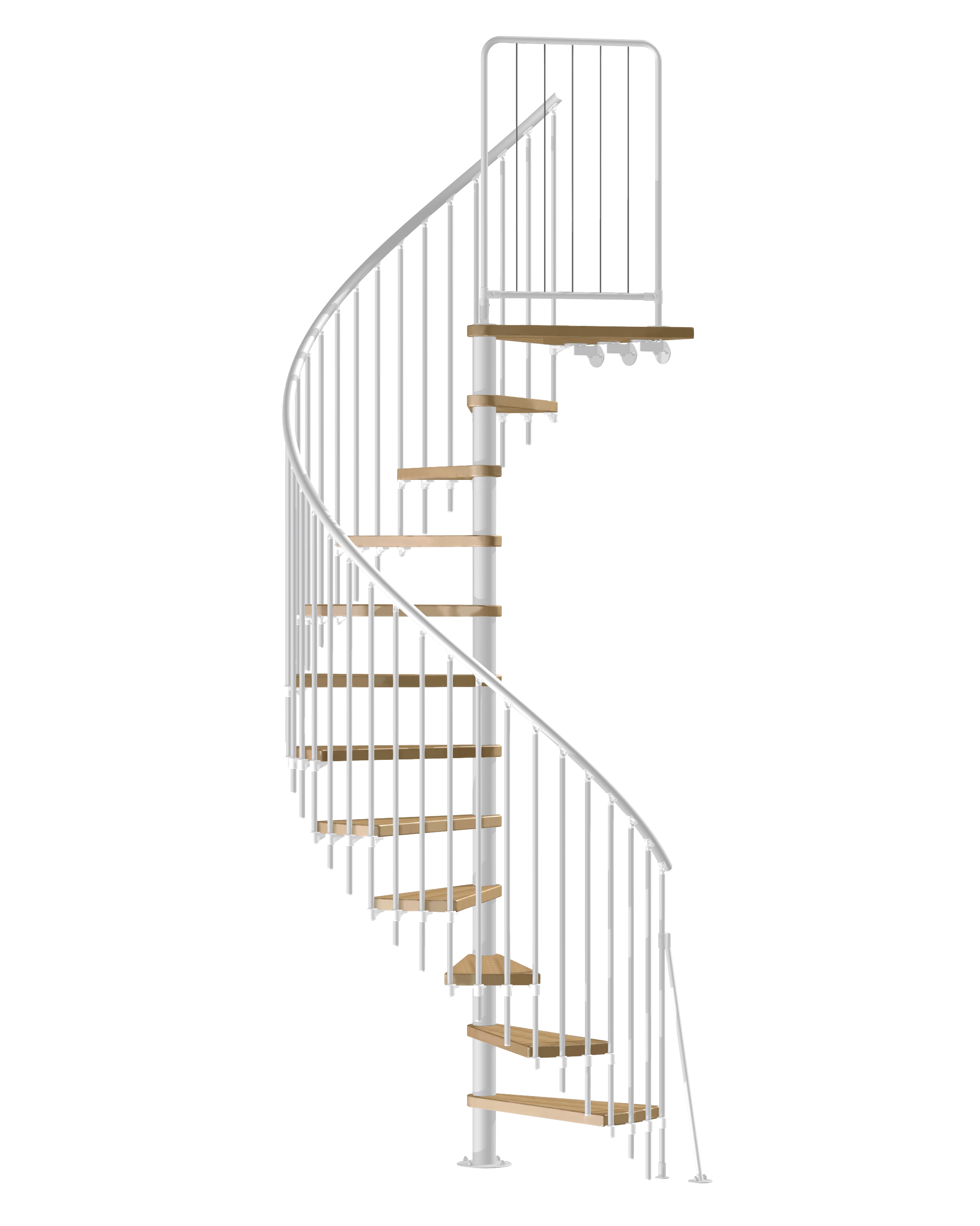 Escalier hélicoïdal Atrium Novo Type 6 – Ø120 – 11 marches avec ...
