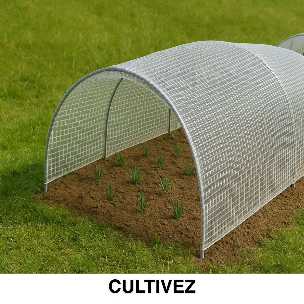 Bâche de protection transparente extérieur - 4 x 6 m - 160 g/m² - 4 x 6 - Transparent - 6
