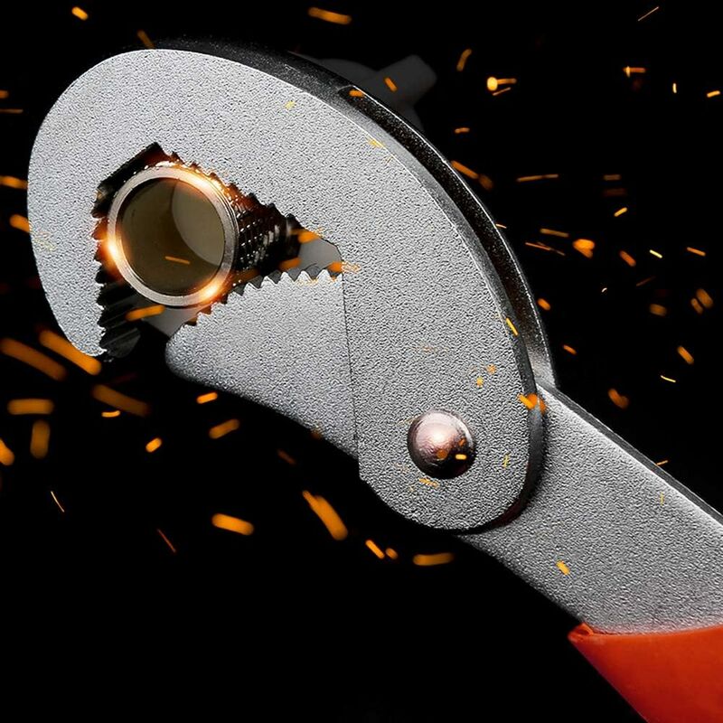 2 Pièce Clés à Molette,Universelles Clés Réglables Serre-Ecrou,Multifonctionnelles Clés,Avec Grande Ouverture 8-22 mm - 2