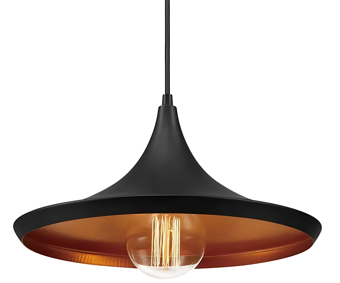 Lampa Sufitowa Wisząca Toolight App609-1C Costa C Czarny
