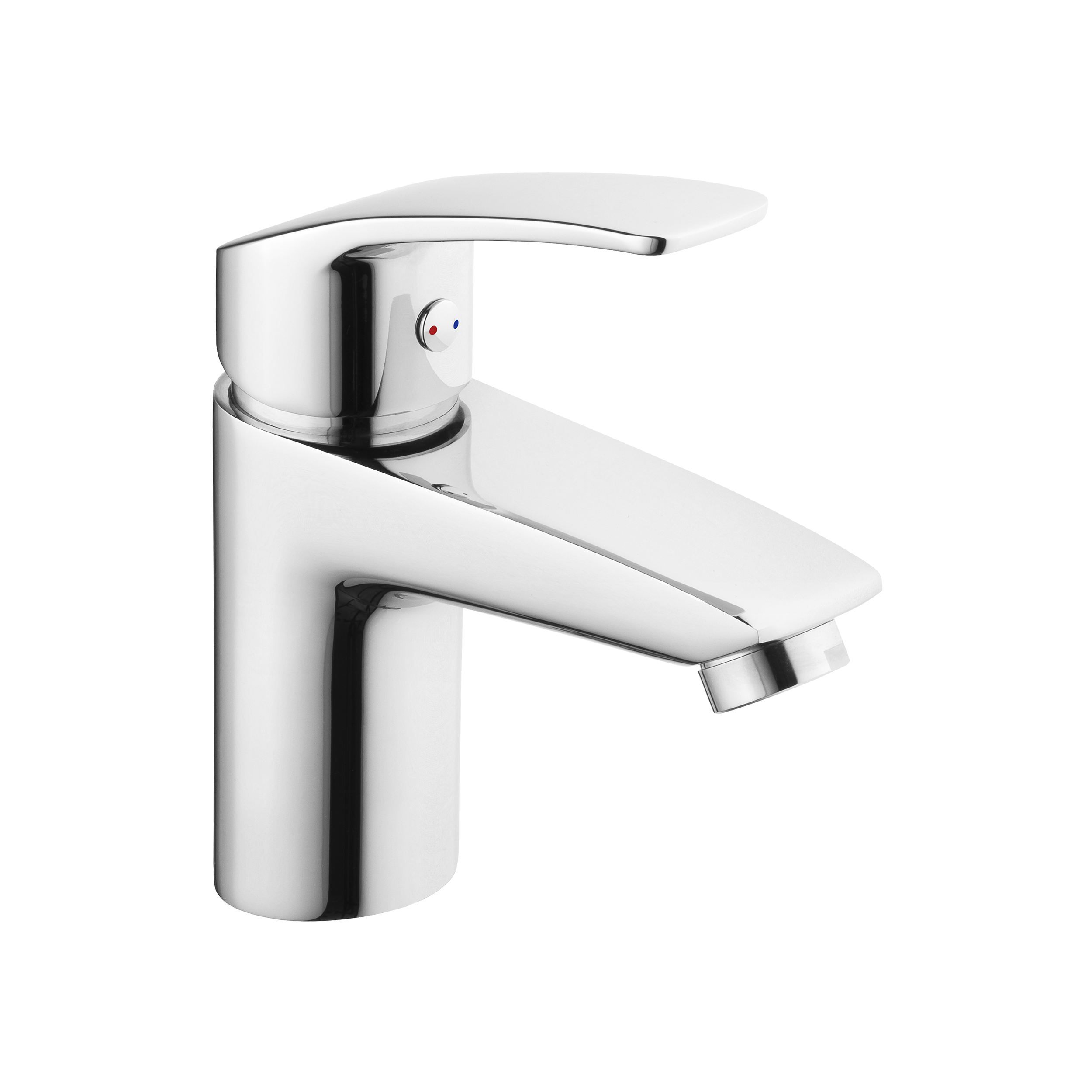 Bateria Umywalkowa Łazienkowa Stojąca Jednouchwytowa Chrom Invena Malta