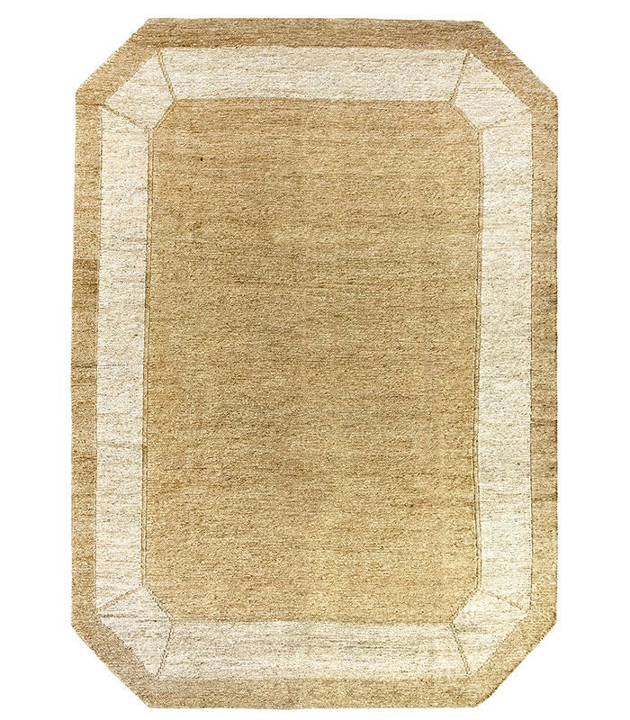 Hamid - Tapis juta ZAHARA GRECA 300x240cm - Pour salon, salle à manger, salon