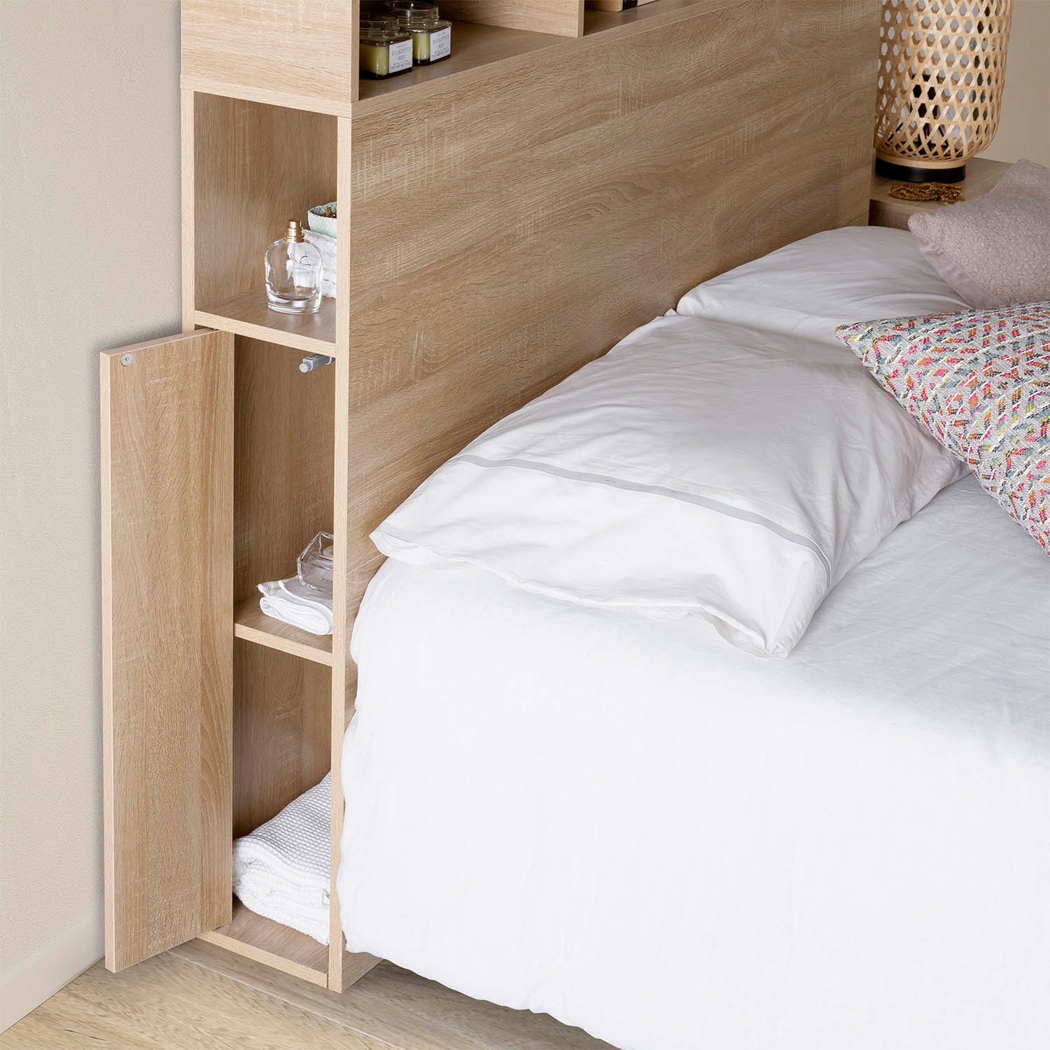 Tête de lit RIVAGE en bois flotté - 90x130 cm – Rue de Siam