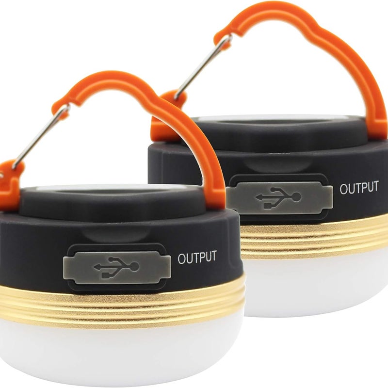 Zestaw lampek kempingowych LED lampa możliwością ładowania przez USB wodoodporna tryby power bank lampki namiotu kemping wędrówki sytuacje powietrzu