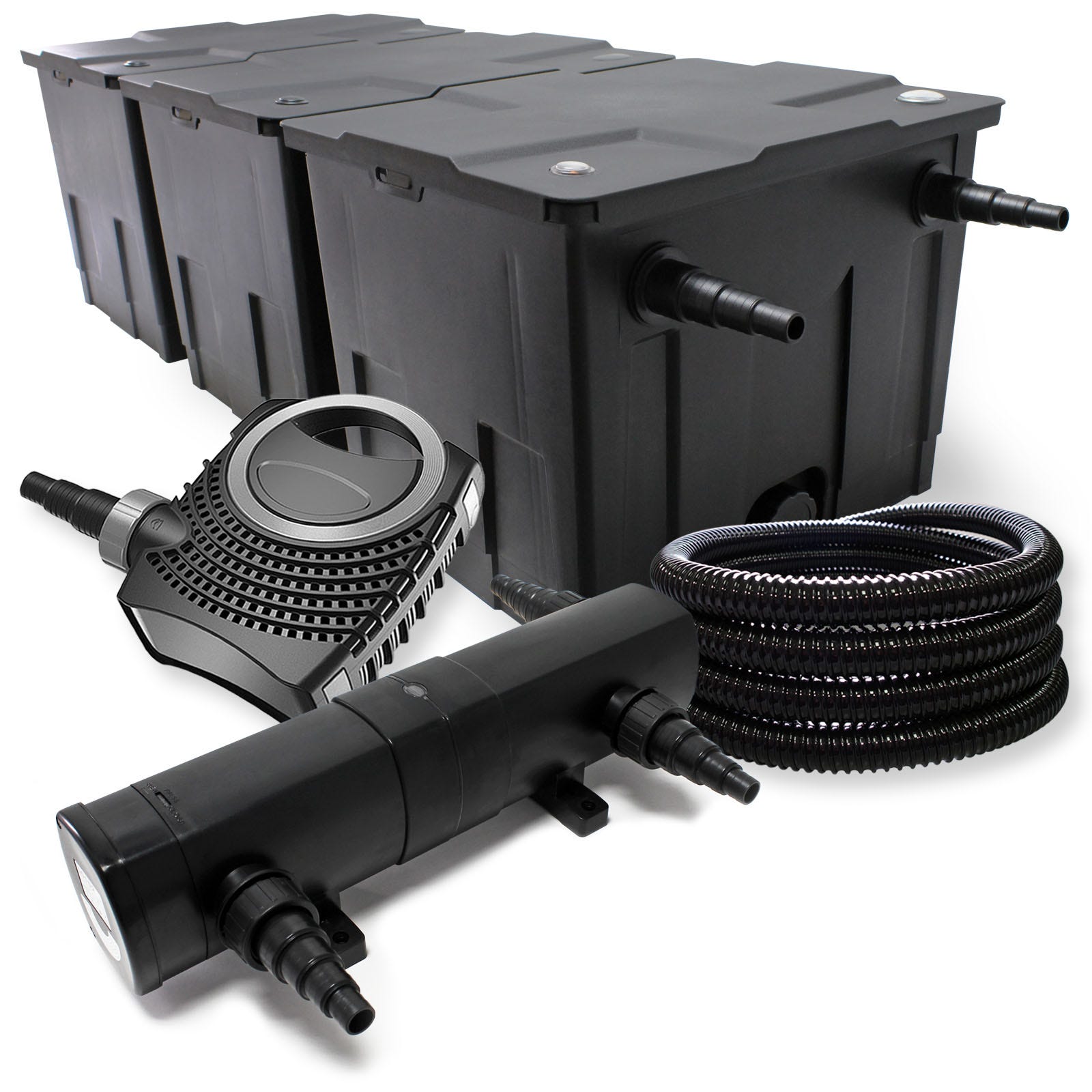 Set Filtrazione Laghetto 60.000L - Filtro Bio + UV 72W + Pompa - Kit Completo - Foto 10