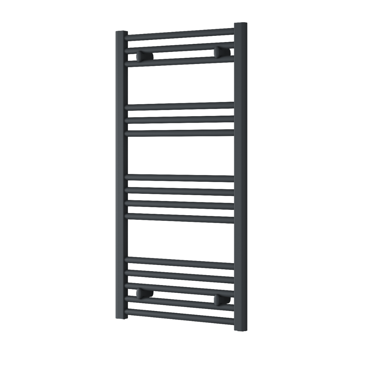 Radiador toallero de agua (calefaccion central) antracita 50x100 cm sin valvulas-elegant radiators