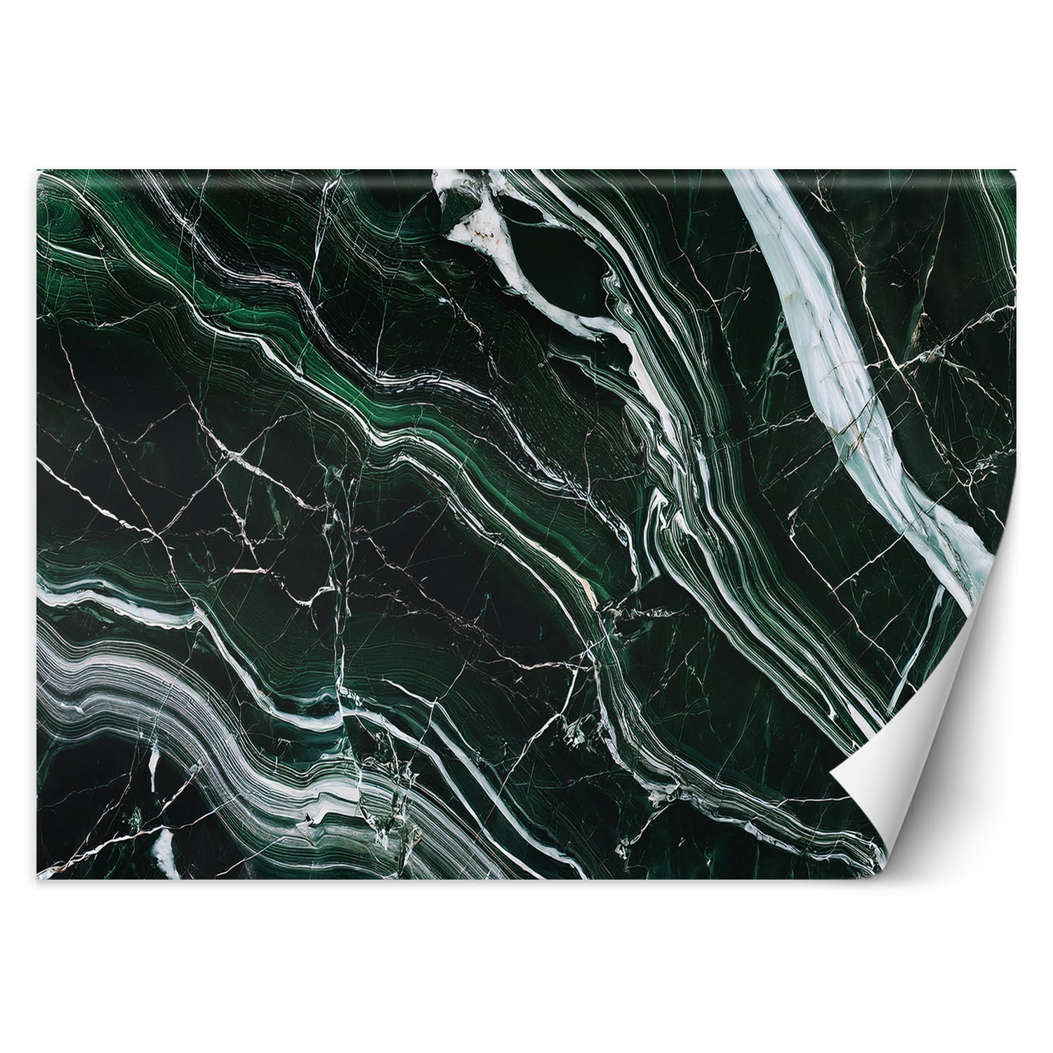 Fototapeta, Zielony Szmaragdowy Marmur Kamień 300x210