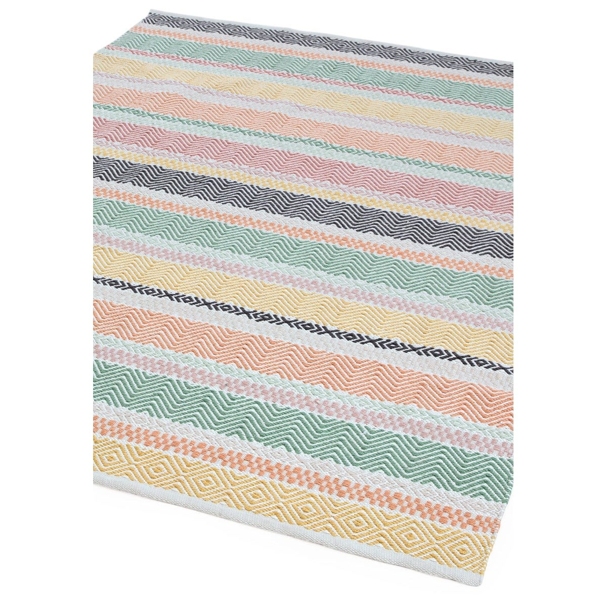 Tapis de salon tissé plat SUMMER 200x290 cm - 3