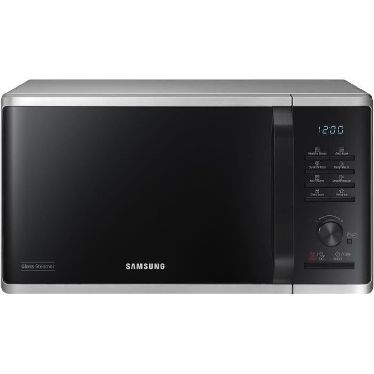 Samsung Negro Ms23k3555es Solo Microondas 23L - 800 W - 20 Programas - Y Plata - Imagen 2